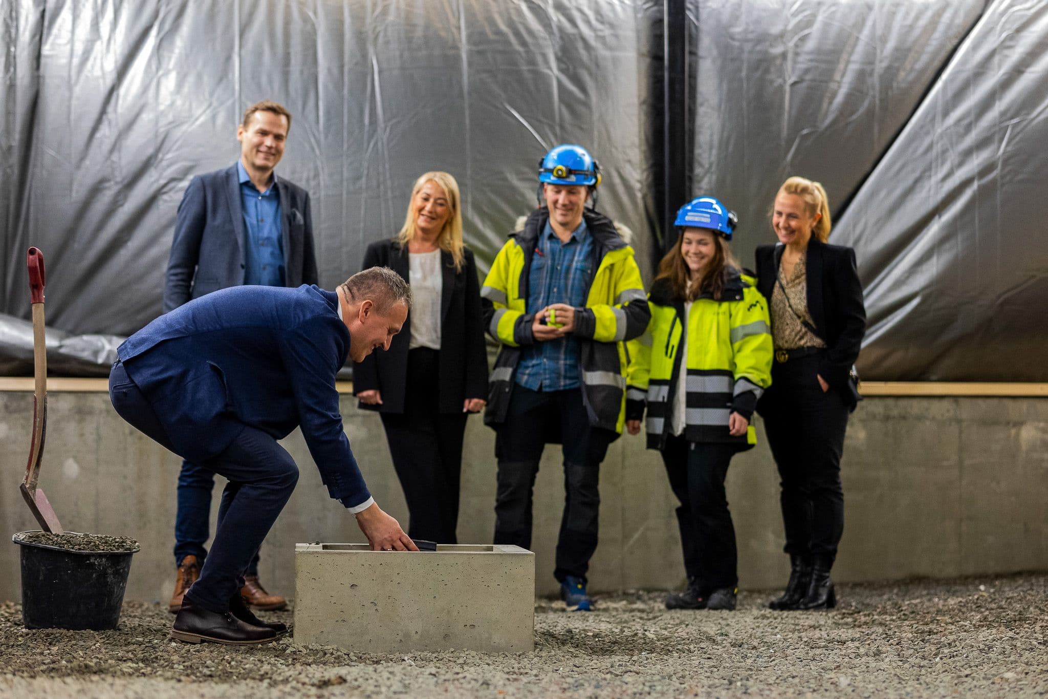 Grunnsteins nedlegging i Forskningsparken Tromsø